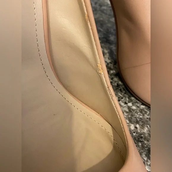 VINCE CAMUTO Tan Leather Heels Pumps size 9 - Picture 5 of 15